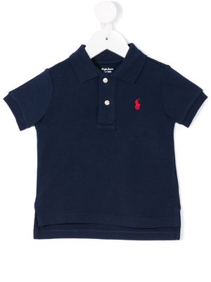 Ralph Lauren Kids classic logo polo top - Blue