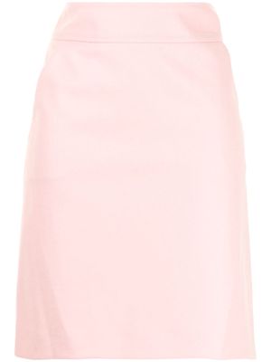 Paule Ka above-knee pencil skirt - Pink