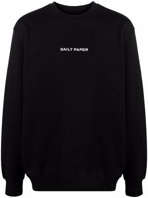 Daily Paper logo-printed sweatshirt - Black