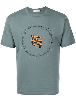 UNDERCOVER graphic-print cotton T-shirt - Blue