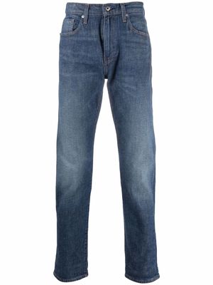 Levi's: Made & Crafted mid-rise tapered jeans - Blue