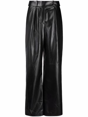 Alexandre Vauthier wide-leg palazzo trousers - Black