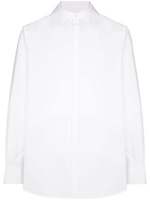 Valentino oversize collar shirt - White