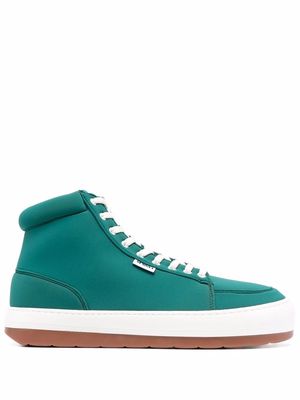Sunnei chunky-sole high top sneakers - Green