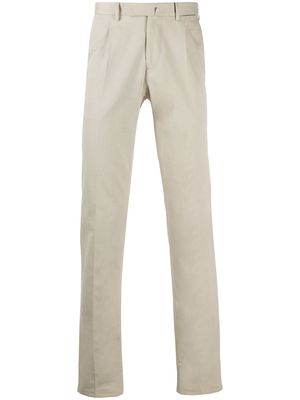 Dell'oglio slim-fit tailored trousers - Neutrals