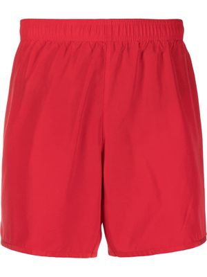 Ea7 Emporio Armani elasticated logo swim shorts - Red
