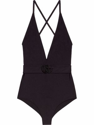 Gucci Double G swimsuit - Black