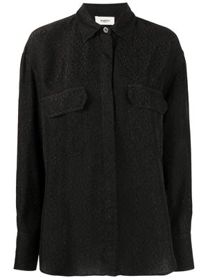 Barena knitted button-up shirt - Black