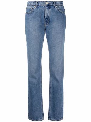 12 STOREEZ low-rise straight jeans - Blue