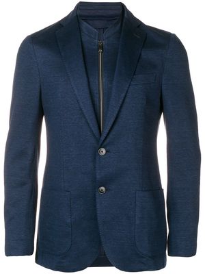 Corneliani layered blazer - Blue