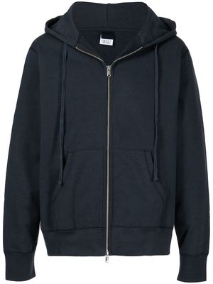 Suicoke cotton zip up hoodie - Blue