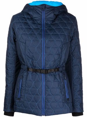Rossignol hooded puffer jacket - Blue