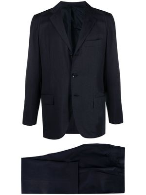 Kiton two-piece single breasted suit - Blue