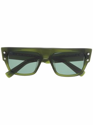 Balmain Eyewear square-frame sunglasses - Green