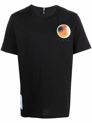 MCQ graphic print crew-neck T-shirt - Black