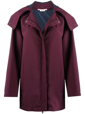 Marni short hooded jacket - Red