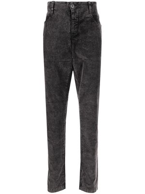 Transit high-rise fitted trousers - Grey