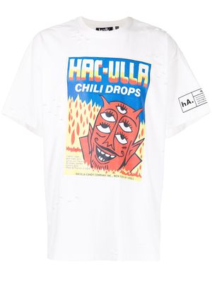 Haculla Chili Drops Vintage T-shirt - White