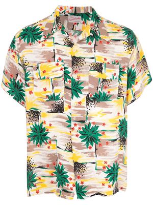 Fake Alpha Vintage 1950s pre-owned Hawaiian print shirt - Multicolour