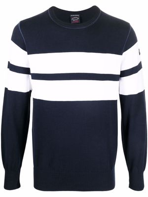 Paul & Shark double-stripe sweatshirt - Blue