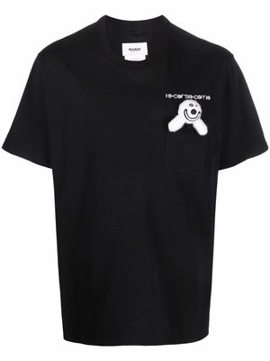 Doublet Smiley cotton T-shirt - Black