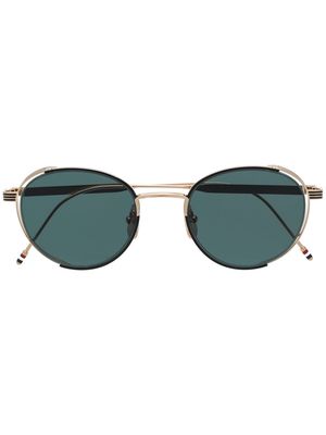 Thom Browne Eyewear round-frame sunglasses - Gold