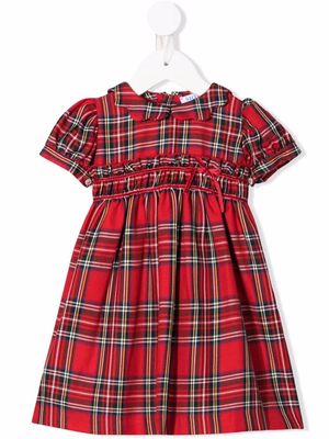 Siola check shift dress - Red
