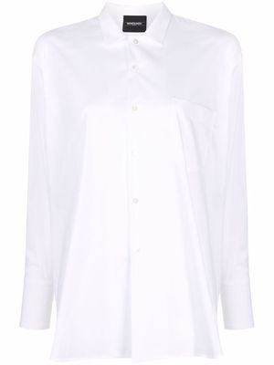 Simonetta Ravizza Emily cotton-blend shirt - White