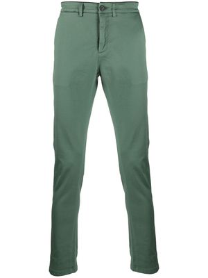 Department 5 mid-rise slim-fit trousers - Green