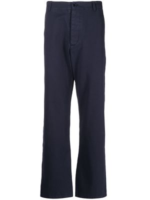 YMC Padre straight-leg trousers - Blue