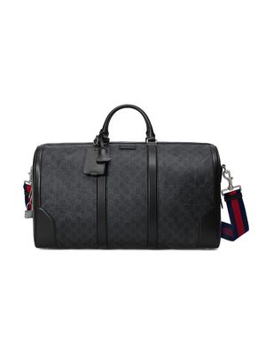 Gucci GG Supreme carry-on duffle bag - Black