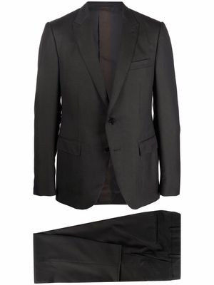 Ermenegildo Zegna single-breasted two-piece suit - Black