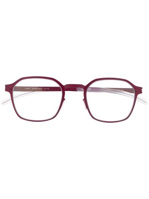 Mykita Baker square-frame glasses - Purple