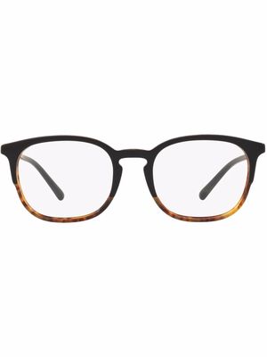 Burberry Eyewear rectangle frame glasses - White