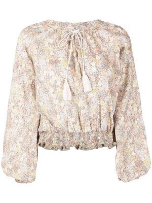 We Are Kindred Cece floral-print blouse - Neutrals