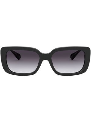 Bvlgari square-frame sunglasses - Black