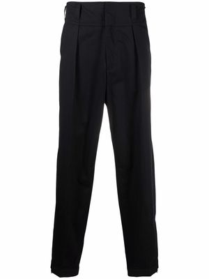 AMBUSH pleat detail tapered trousers - Black