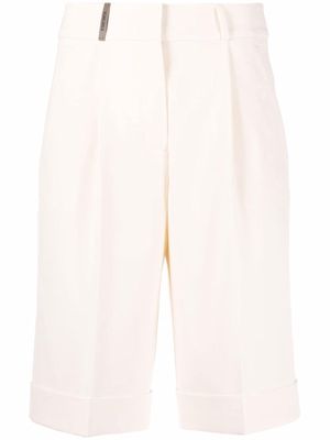 Peserico tailored knee-length shorts - Neutrals
