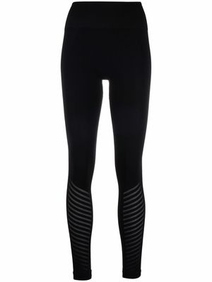 Filippa K Soft Sport mesh-detail leggings - Black