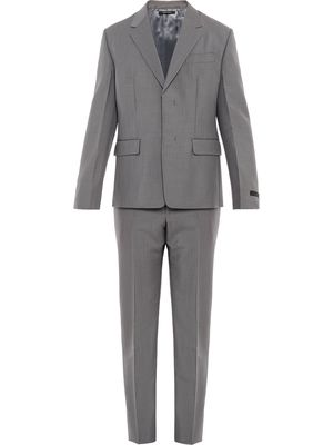 Prada single-breasted two-piece suit - Grey