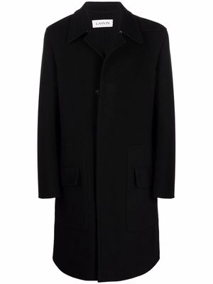 LANVIN mid-length coat - Black