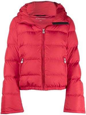 Perfect Moment Polar Flare puffer jacket - Red