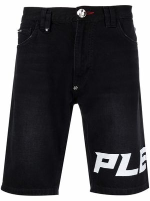 Philipp Plein mykonos knee-length shorts - Black