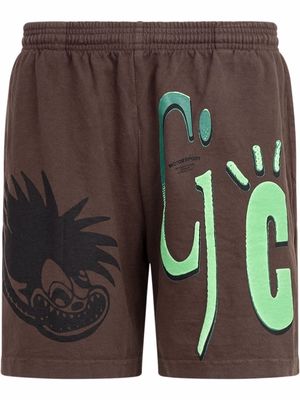 Travis Scott "Cactus Jack" CJ CC shorts - Brown