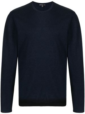 James Perse cashmere dip-dyed jumper - Blue