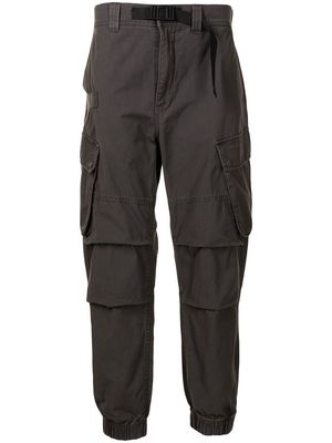 FIVE CM straight-leg cargo trousers - Brown
