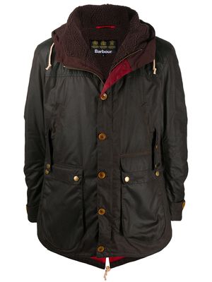 Barbour Game waxed parka jacket - Brown