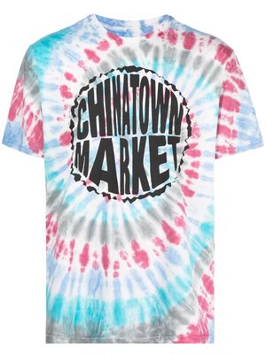 MARKET tie-dye slogan T-shirt - Multicolour
