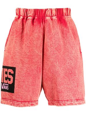 Vans x Aries fleece shorts - Red
