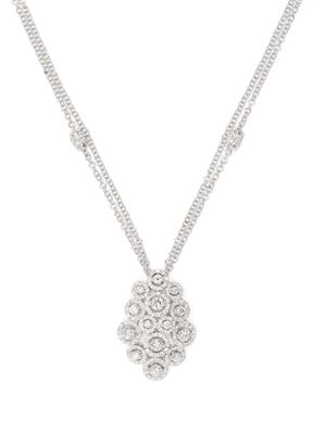 LEO PIZZO 18kt white gold diamond Crops necklace - Silver